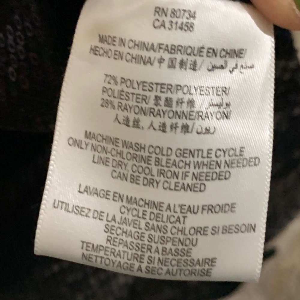 Black Bcbgeneration Sequence Blouse - image 5